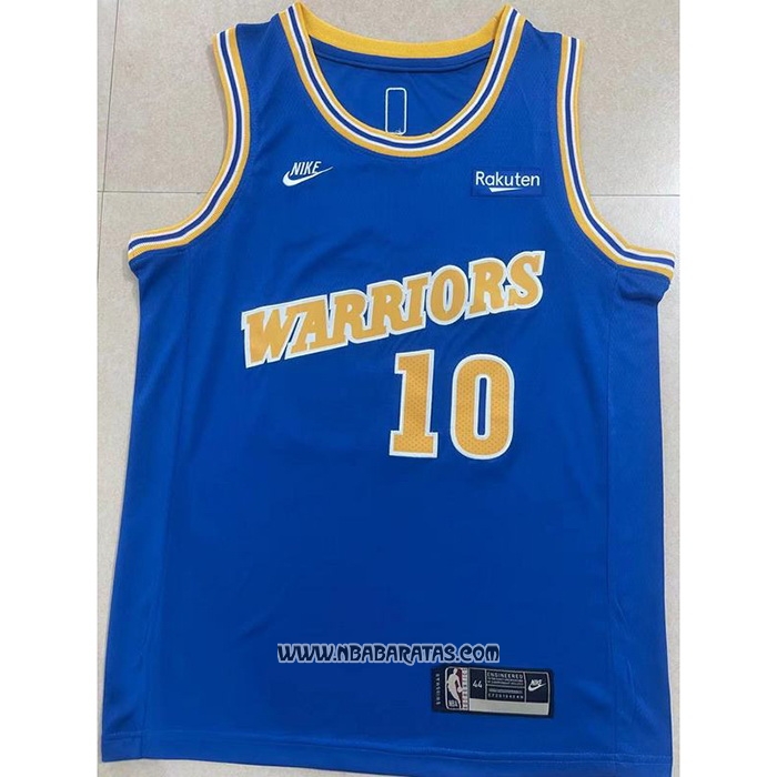 Camiseta Golden State Warriors Tim Hardaway #10 Classic 2022-23 Azul